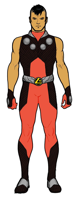 Cosmic Boy (Millennium) costume variation