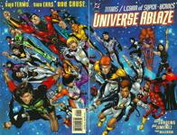 Titans/Legion of Super-Heroes: Universe Ablaze #1 full cover